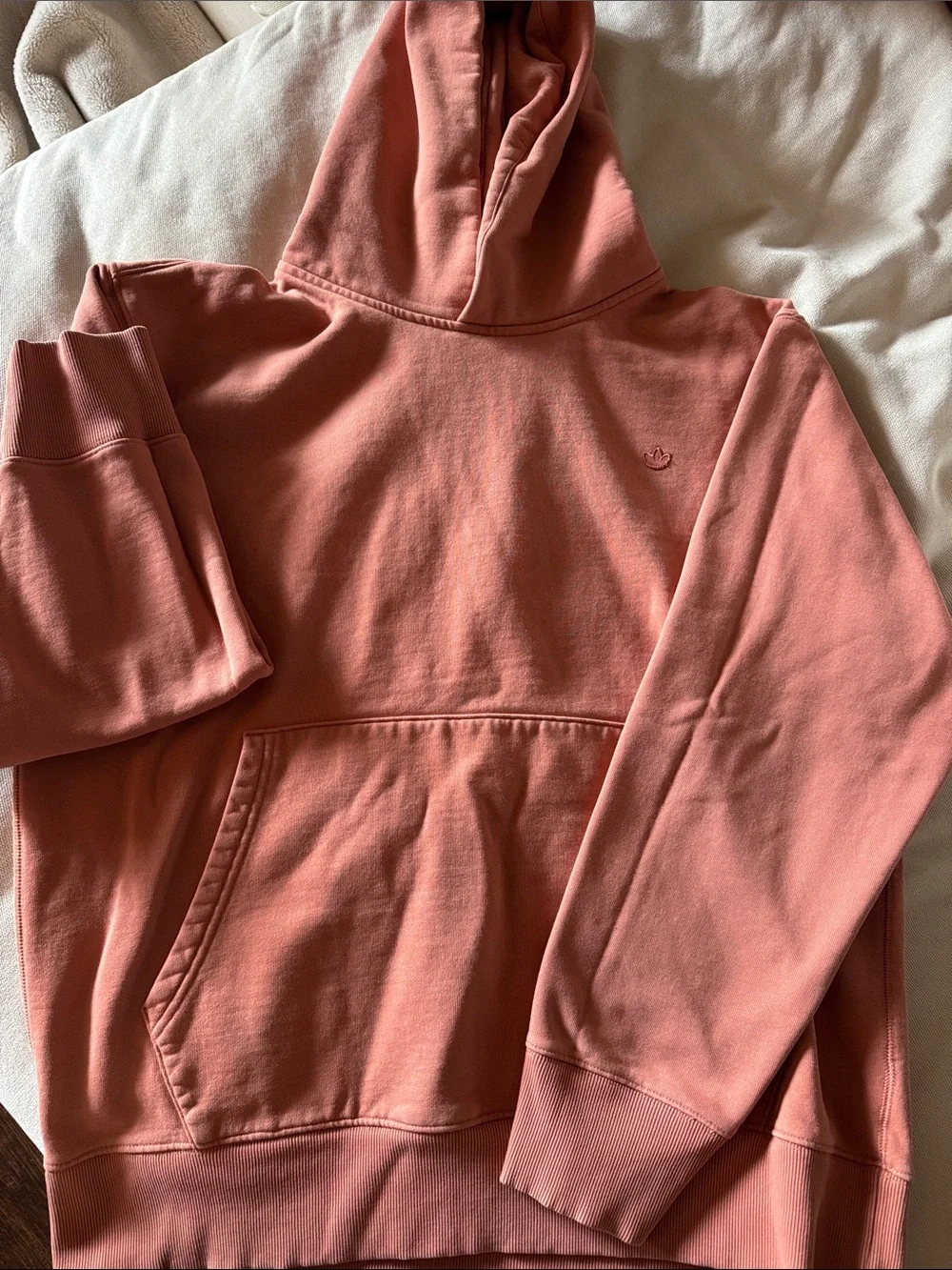 Coral Pullover Hoodie Sweater